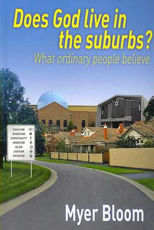 Does God Live in the Suburbs?: What Ordinary People Believe de Myer Bloom