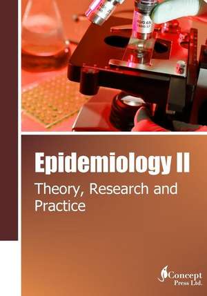 Epidemiology II de Iconcept Press