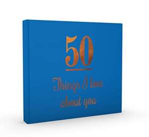 50 Things I Love About You Guest Book