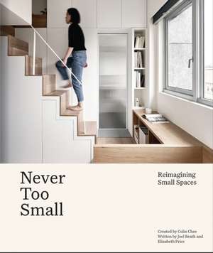 Never Too Small: Reimagining small space living de Joel Beath