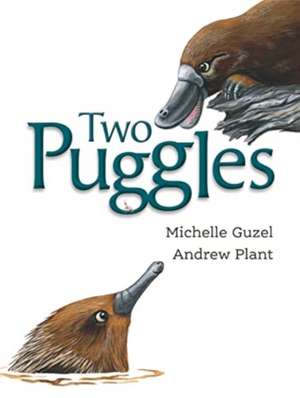 Two Puggles de Michelle Guzel