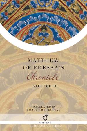 Matthew of Edessa's Chronicle de Matthew of Edessa