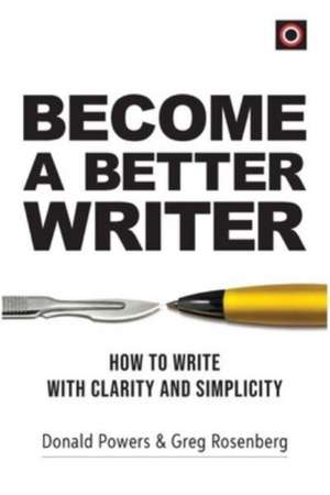 Become a Better Writer de Donald Powers