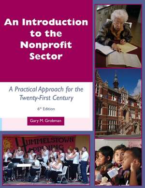 An Introduction to the Nonprofit Sector de Gary M. Grobman