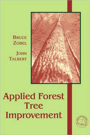 Applied Forest Tree Improvement de Bruce Zobel