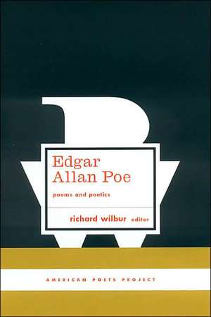 Edgar Allan Poe: Poems and Poetics de Edgar Allan Poe