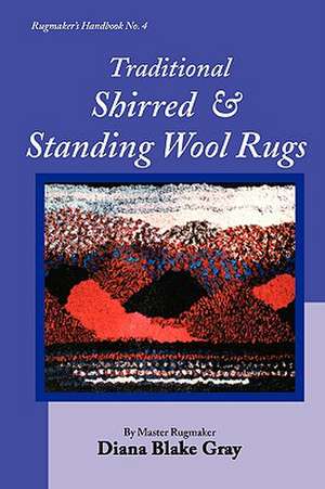 Traditional Shirred and Standing Wool Rugs de Diana Blake Gray