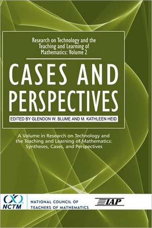 Research on Technology and the Teaching and Learning of Mathematics de Glendon W. Blume