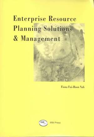 Enterprise Resource Planning Solutions and Management: Knowledge Management de Nah