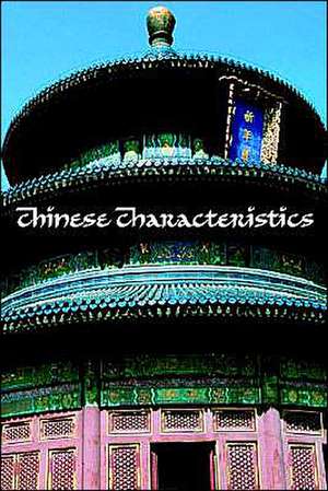 Chinese Characteristics de Authur Smith