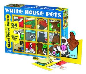 White House Pets Giant Floor Puzzle de White House Historical Association