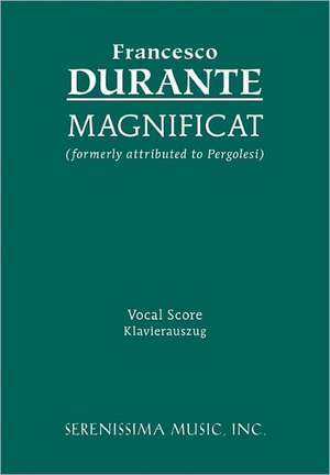 Magnificat - Vocal Score: Christ Lag in Todesbanden, Bwv 4 - Vocal Score de Francesco Durante