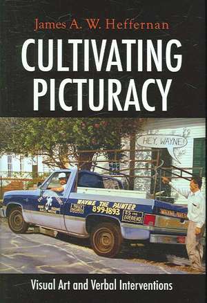 Cultivating Picturacy: Visual Art and Verbal Interventions de James A. W. Heffernan