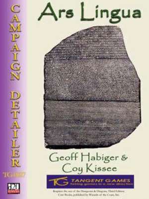 Ars Lingua de Geoff D Habiger