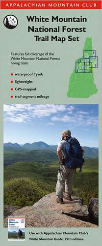 White Mountain National Forest Trail Map Set de Erin Paul Donovan