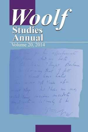 Woolf Studies Annual V20 de Mark F. Hussey