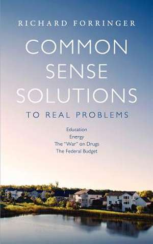 Common Sense Solutions to Real Problems: A Novel of Survival in a Nation Without Laws