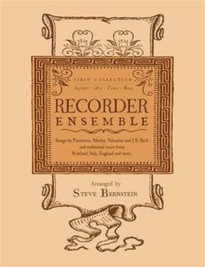 Recorder Ensemble de Steve Bernstein