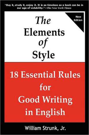 The Elements of Style de William Jr. Strunk