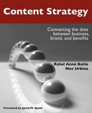 Content Strategy de Rahel Anne Bailie