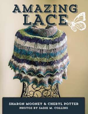 Amazing Lace: 13 Handpainted Shawls with and Without Beads de Cheryl Potter