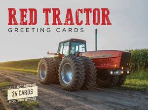 Red Tractor Greeting Cards de Lee Klancher