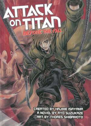 Attack on Titan: Before The Fall YA Novel de Ryo Suzukaze