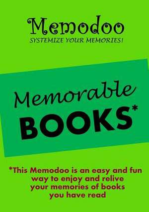 Memodoo Memorable Books de Memodoo