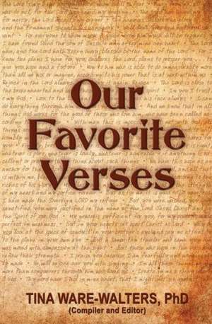 Our Favorite Verses de Tina Ware-Walters