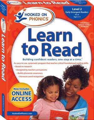 Hooked on Phonics Learn to Read - Level 2, 2: Early Emergent Readers (Pre-K Ages 3-4) de Hooked on Phonics