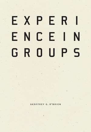 Experience in Groups de Geoffrey G. O'Brien