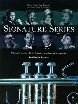 Signature Series, Volume 3: Music Minus One Trumpet de Bob Zottola