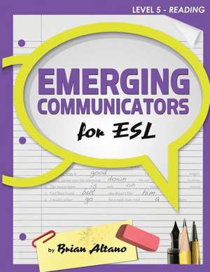 Emerging Communicators for ESL - Reading