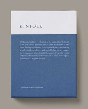 Kinfolk Notecards - The Balance Edition