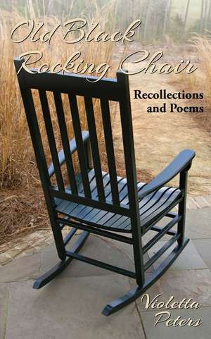 Old Black Rocking Chair de Violetta Peters