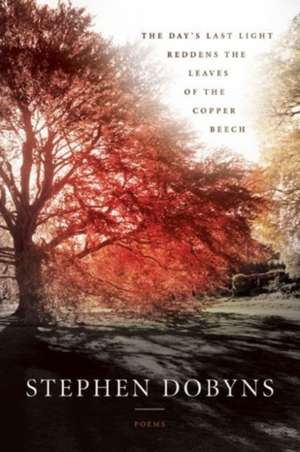 The Day's Last Light Reddens the Leaves of the Copper Beech de Stephen Dobyns