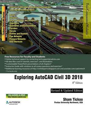 Exploring AutoCAD Civil 3D 2018 de Cadcim Technologies