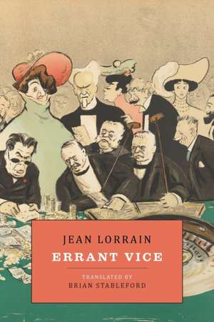 Errant Vice de Jean Lorrain