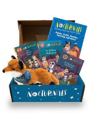 The Nocturnals Grow & Read Activity Box de Tracey Hecht