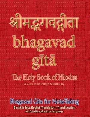 Bhagavad Gita for Note-taking de Sushma