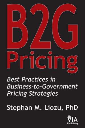 B2G Pricing de Stephan M Liozu