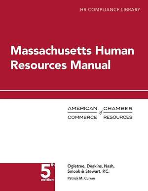 Massachusetts Human Resources Manual de Patrick Curran