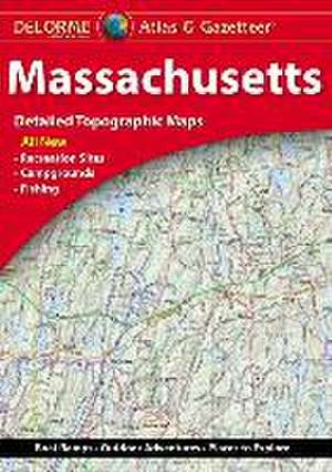 Delorme Massachusetts Atlas & Gazetteer 5e de Rand Mcnally