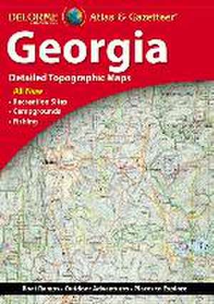 Delorme Atlas & Gazetteer: Georgia de Rand Mcnally