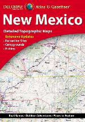 Delorme Atlas & Gazetteer: New Mexico de Rand Mcnally