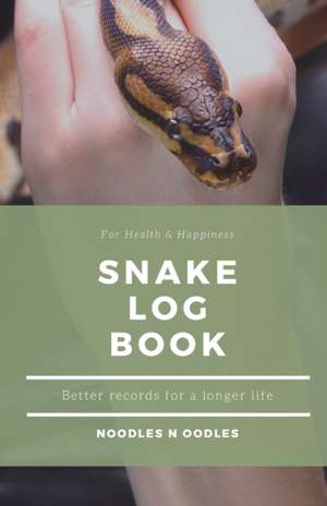 Snake Log Book de Liz K Thomas