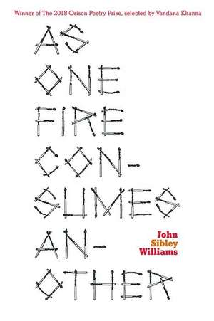 As One Fire Consumes Another de John Sibley Williams