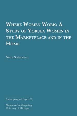 Where Women Work: A Study of Yoruba Women in the Marketplace and in the Home de Niara Sudarkasa