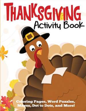 Thanksgiving Activity Book de Blue Wave Press