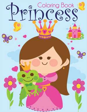 Princess Coloring Book de Blue Wave Press